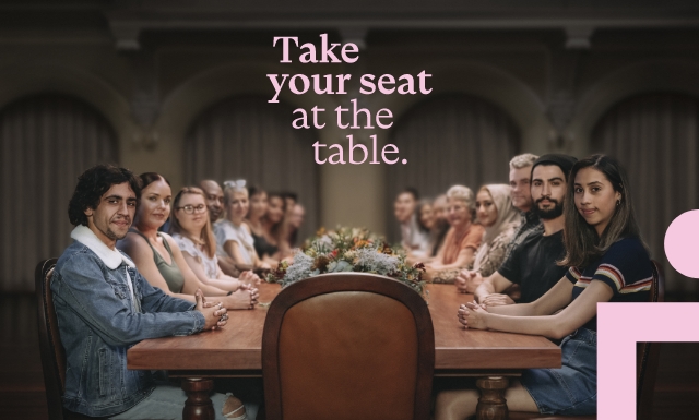 Take your seat at the table photograph