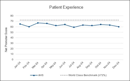 2503 PT AHS 81 Patient Experience Graph